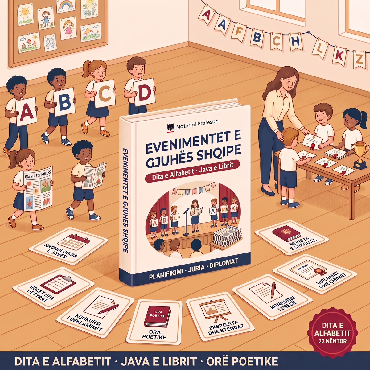 EVENIMENTET E GJUHËS SHQIPE — Dita e Alfabetit dhe Java e Librit